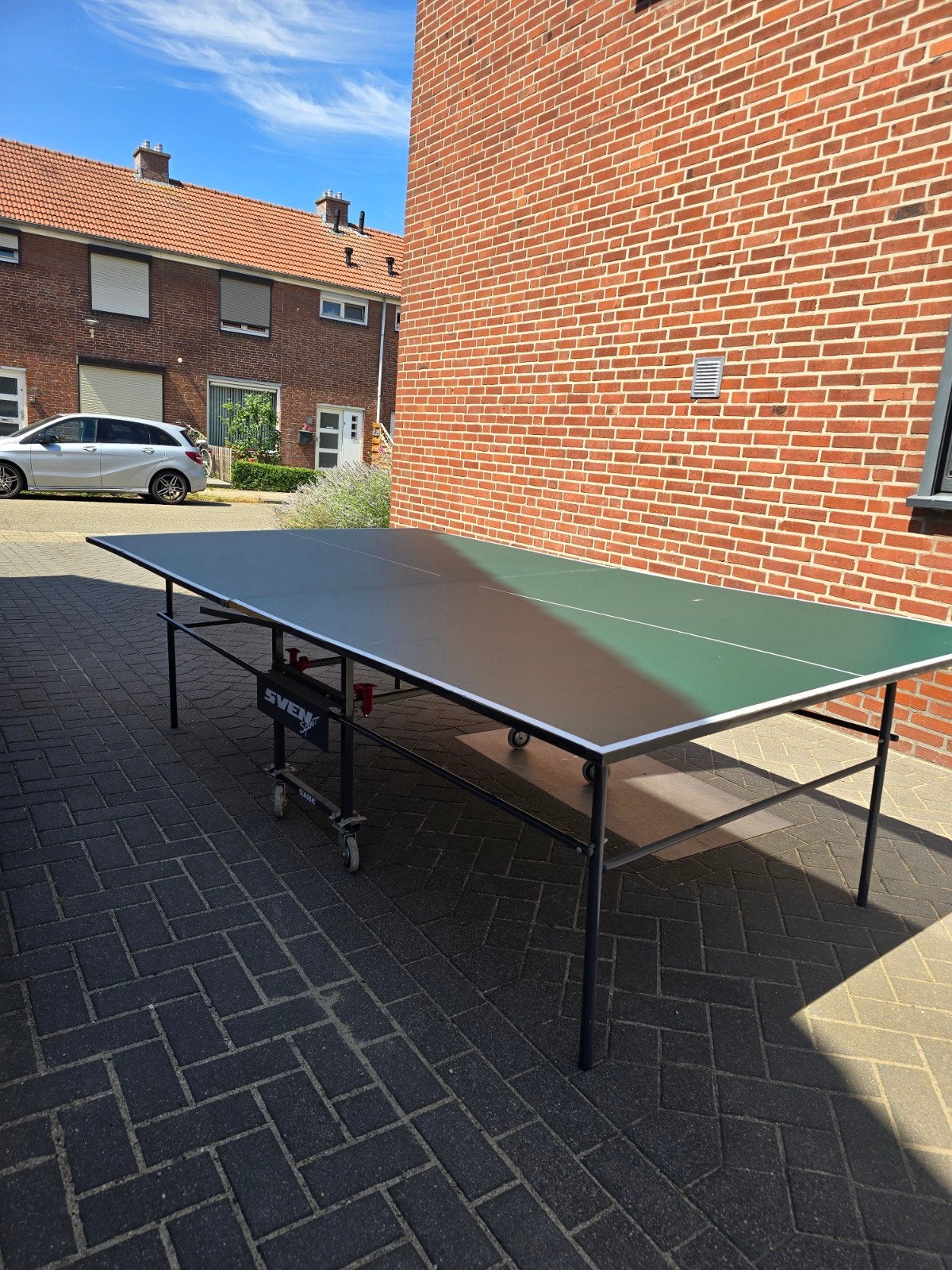 Sven Sport Classic Tafeltennistafel, Ophalen, Gebruikt, Tafel Indoor, Verrijdbaar