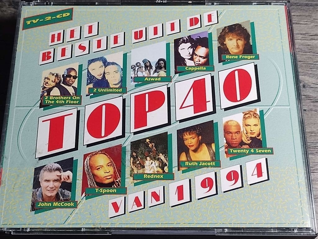 Het Beste Uit De Top 40 Van 1994 [2 CD], Cd's en Dvd's, Ophalen of Verzenden, Zo goed als nieuw, Pop