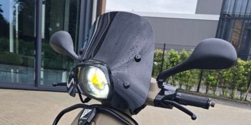 Vespa sprint windscherm smoke laag zgan, Ophalen of Verzenden, Zo goed als nieuw, Benzine, Vespa S