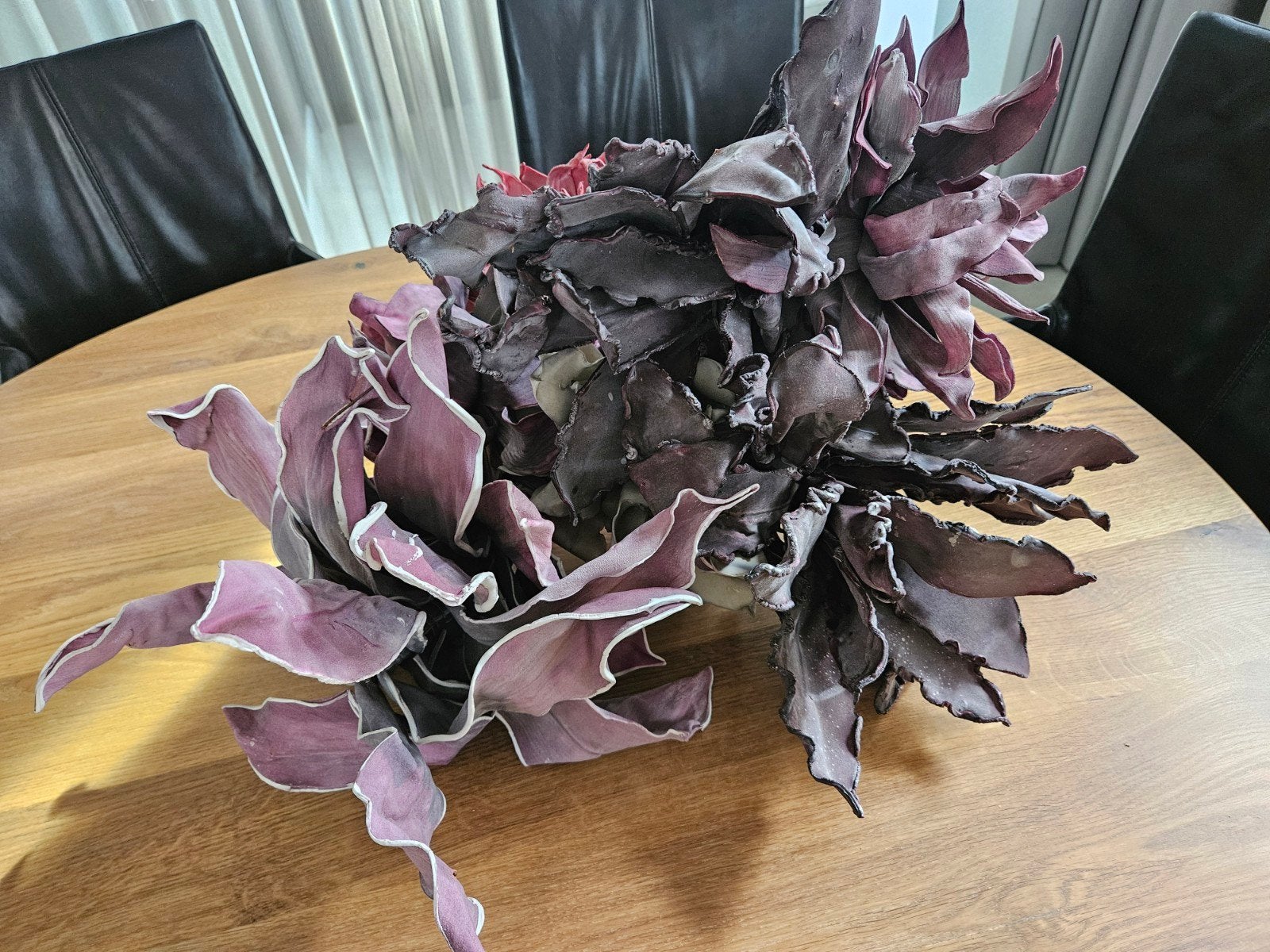 bos foam bloemen, Ophalen
