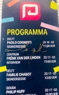 Gesigneerd door Paolo Cognetti. Bladwijzer Boekenweek 2024, Ophalen of Verzenden, Nieuw, Overige onderwerpen