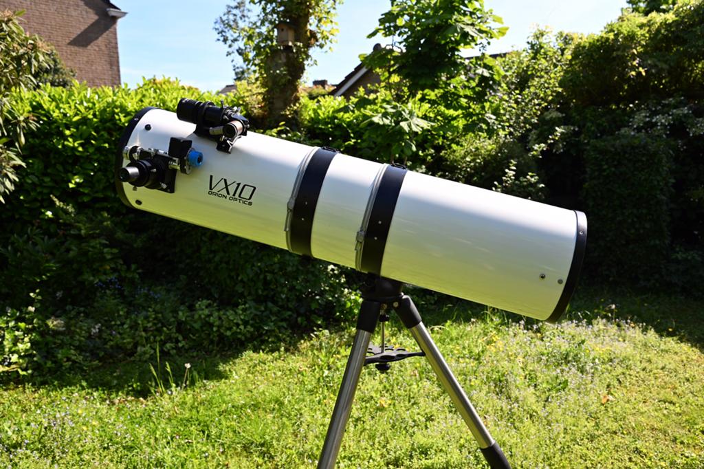 Orion Optics VX 10 spiegeltelescoop, Ophalen, Gebruikt, 200 mm of meer, Spiegeltelescoop (reflector)