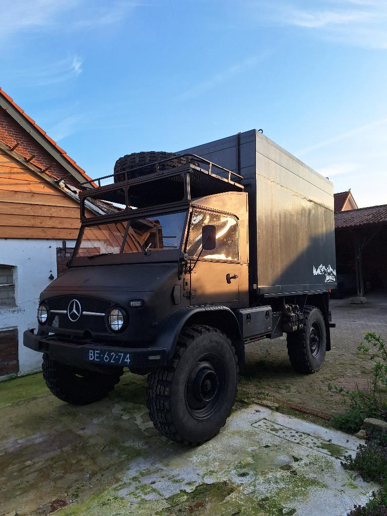 Expeditie Unimog Camper 404.1 1969  off-grid camper, Trekhaak, Overige carrosserieën, Overige bekleding, Mercedes-Benz
