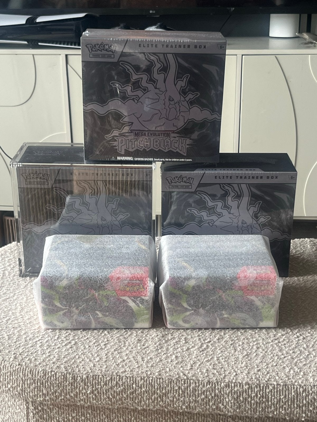 Pokémon Pitch Black ETB’S en Boosterboxen, Hobby en Vrije tijd, Verzamelkaartspellen | Pokémon, Ophalen of Verzenden, Nieuw, Boosterbox