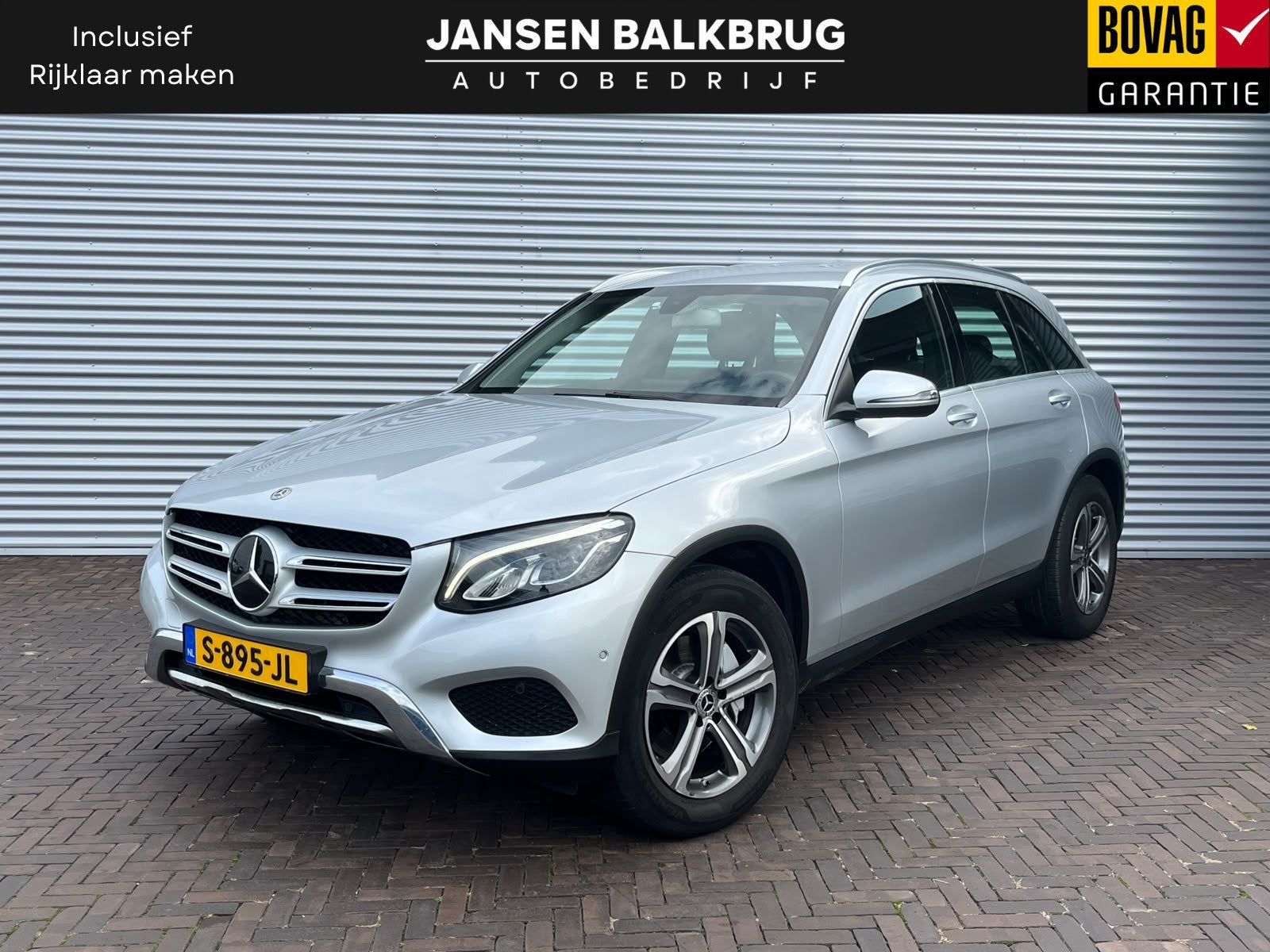 Mercedes-Benz GLC 300 4MATIC (bj 2019, automaat), Auto's, Automaat, Stof, Gebruikt, 4 cilinders