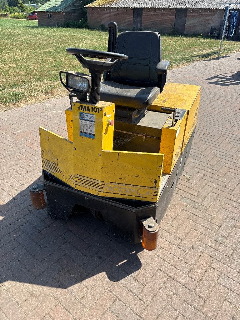 Zitveegmachine, Tuin en Terras, Veegmachines, Ophalen, Gebruikt, Overige merken