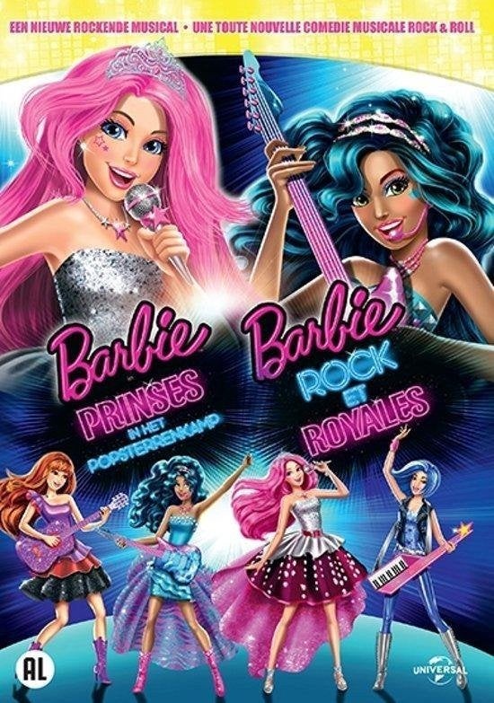 Barbie prinses in het popsterren kamp, Alle leeftijden, Verzenden, Zo goed als nieuw