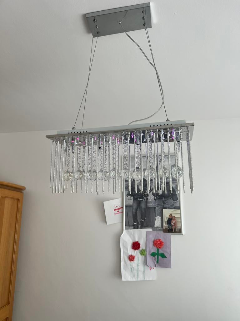 Te koop Led lamp 2 standen zie foto’s, Dieren en Toebehoren, Vogels | Hokken en Kooien, Ophalen, Zo goed als nieuw, Aluminium