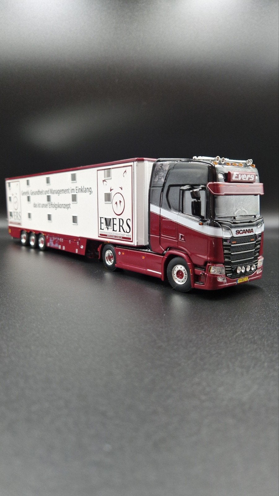 Wsi | Evers - Scania, Hobby en Vrije tijd, Ophalen of Verzenden, Zo goed als nieuw, Bus of Vrachtwagen, Wsi