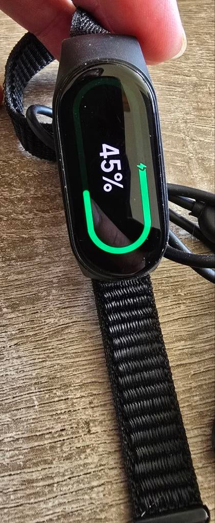 Xiaomi Smart Band 7, Gebruikt, Xiaomi, Zwart, Ophalen of Verzenden