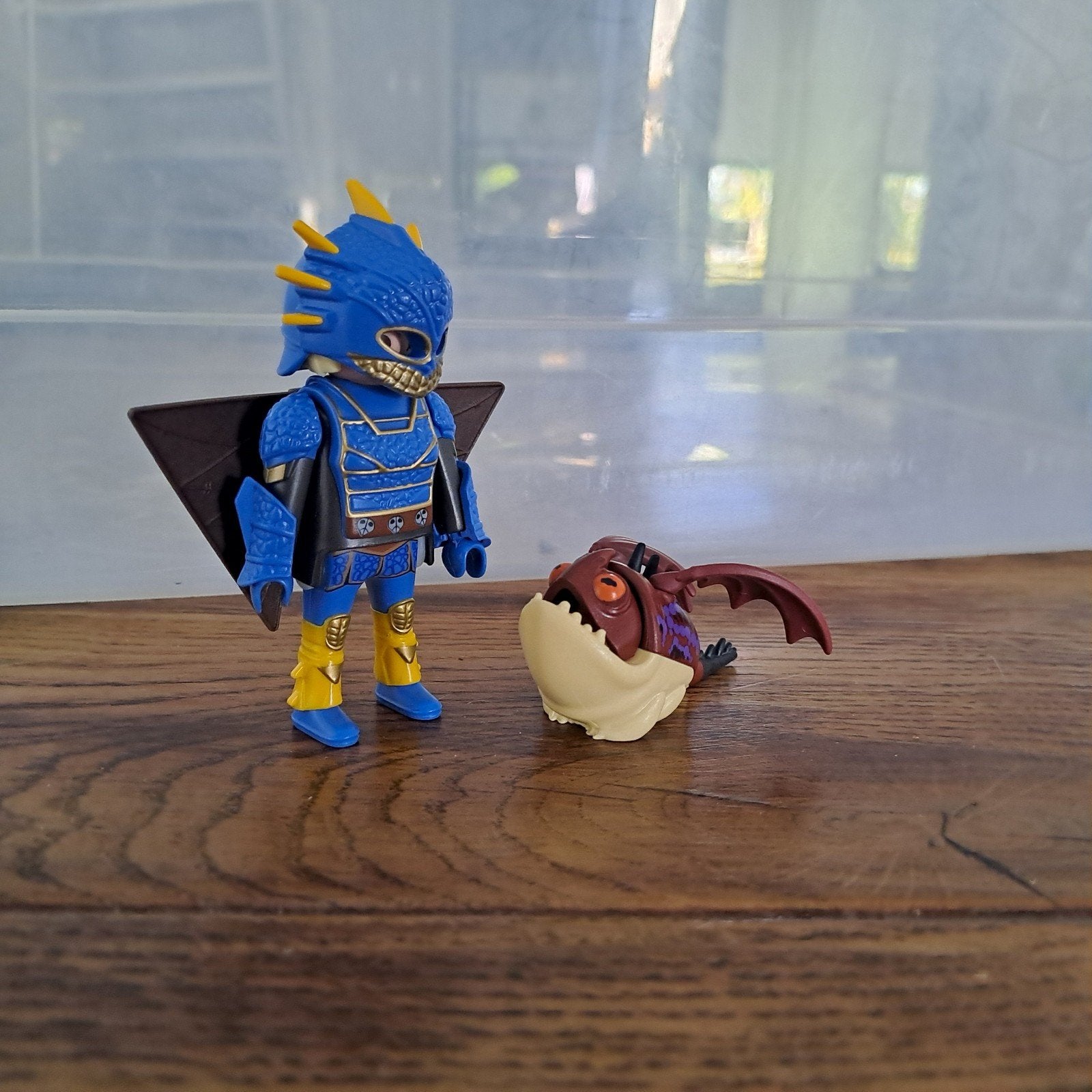 How to train your dragon Playmobil figuur+draakje, Kinderen en Baby's, Speelgoed | Playmobil, Ophalen of Verzenden, Zo goed als nieuw