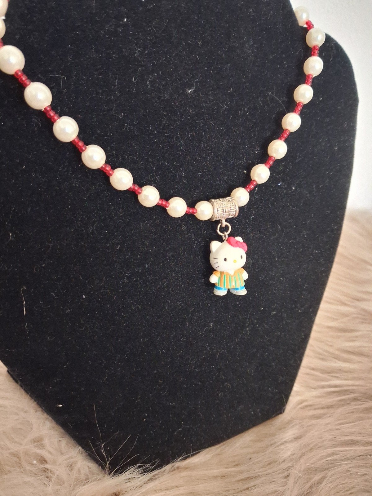 Hello kitty ketting (3), Ophalen of Verzenden, Nieuw, Overige materialen