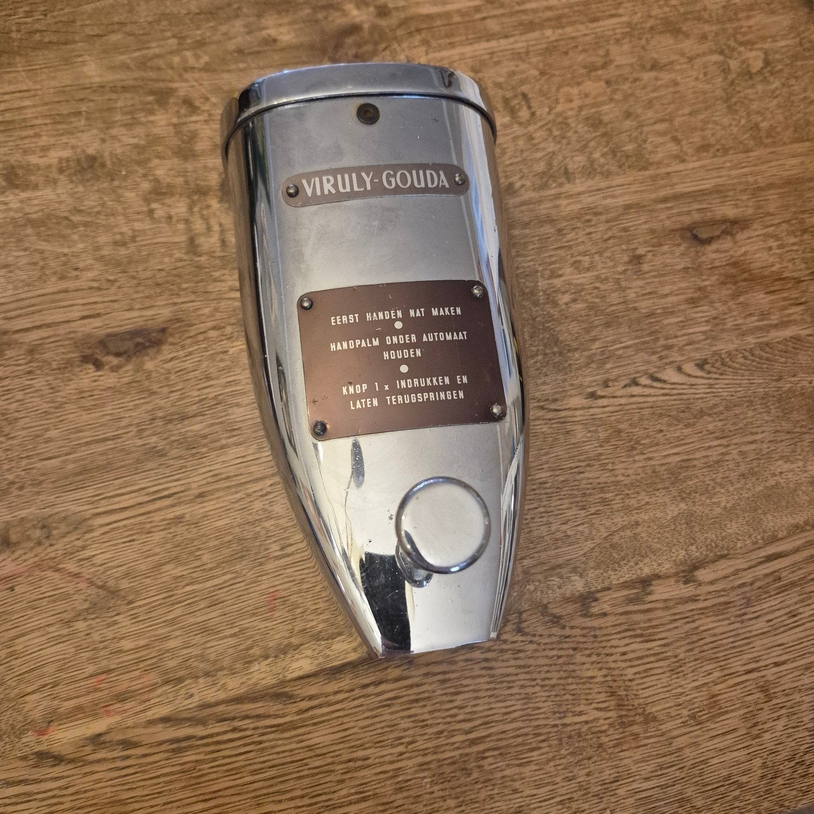 Vintage Viruly Gouda zeepdispenser, Ophalen of Verzenden