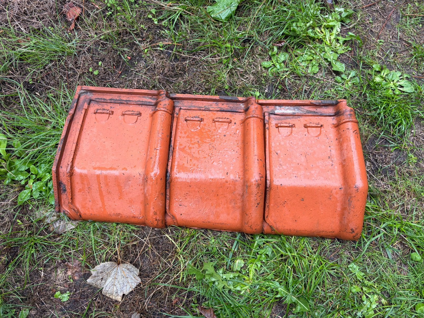 Knikpannen, tuile du nord, Doe-het-zelf en Verbouw, Dakpannen en Dakbedekking, Ophalen, Gebruikt, Steen of Klei, 15 m² of meer