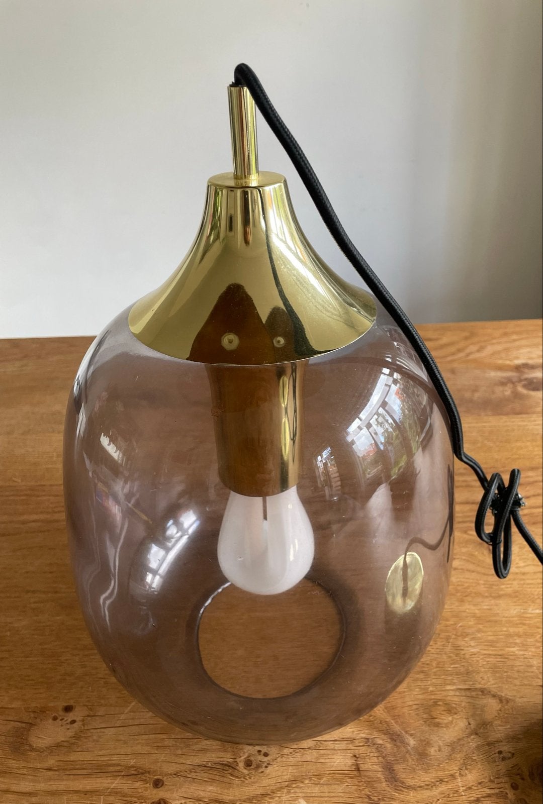 Hanglamp Made - Temple pendant light, Ophalen of Verzenden, Zo goed als nieuw, Glas, E27 (groot)