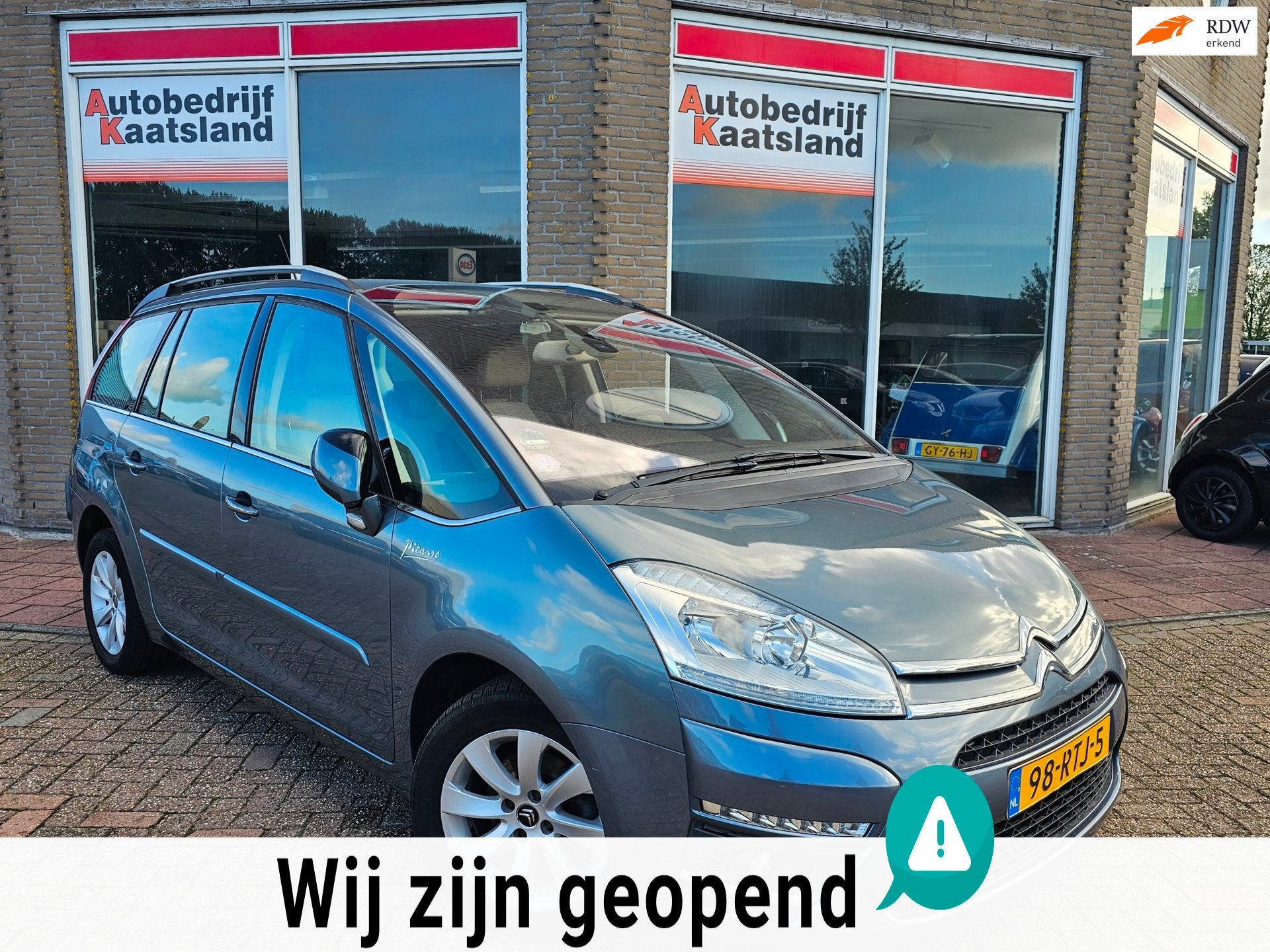 Citroen Grand C4 Picasso 1.6 VTi Ligne Business - Clima - Cr, Voorwielaandrijving, Stof, Gebruikt, Beige