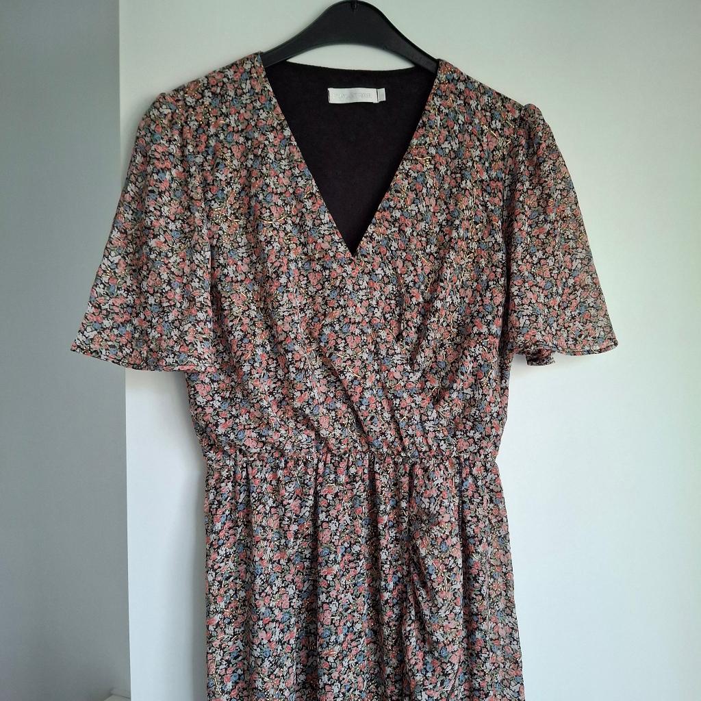 bloemetjes jurk, Kleding | Dames, Jurken, Ophalen, Overige kleuren, Zo goed als nieuw, Maat 36 (S)