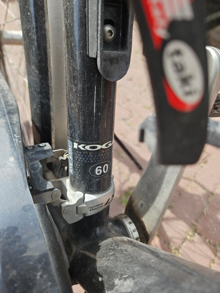Koga traveller 60cm, voor onderdelen, Ophalen, 28 inch, Gebruikt, Vering