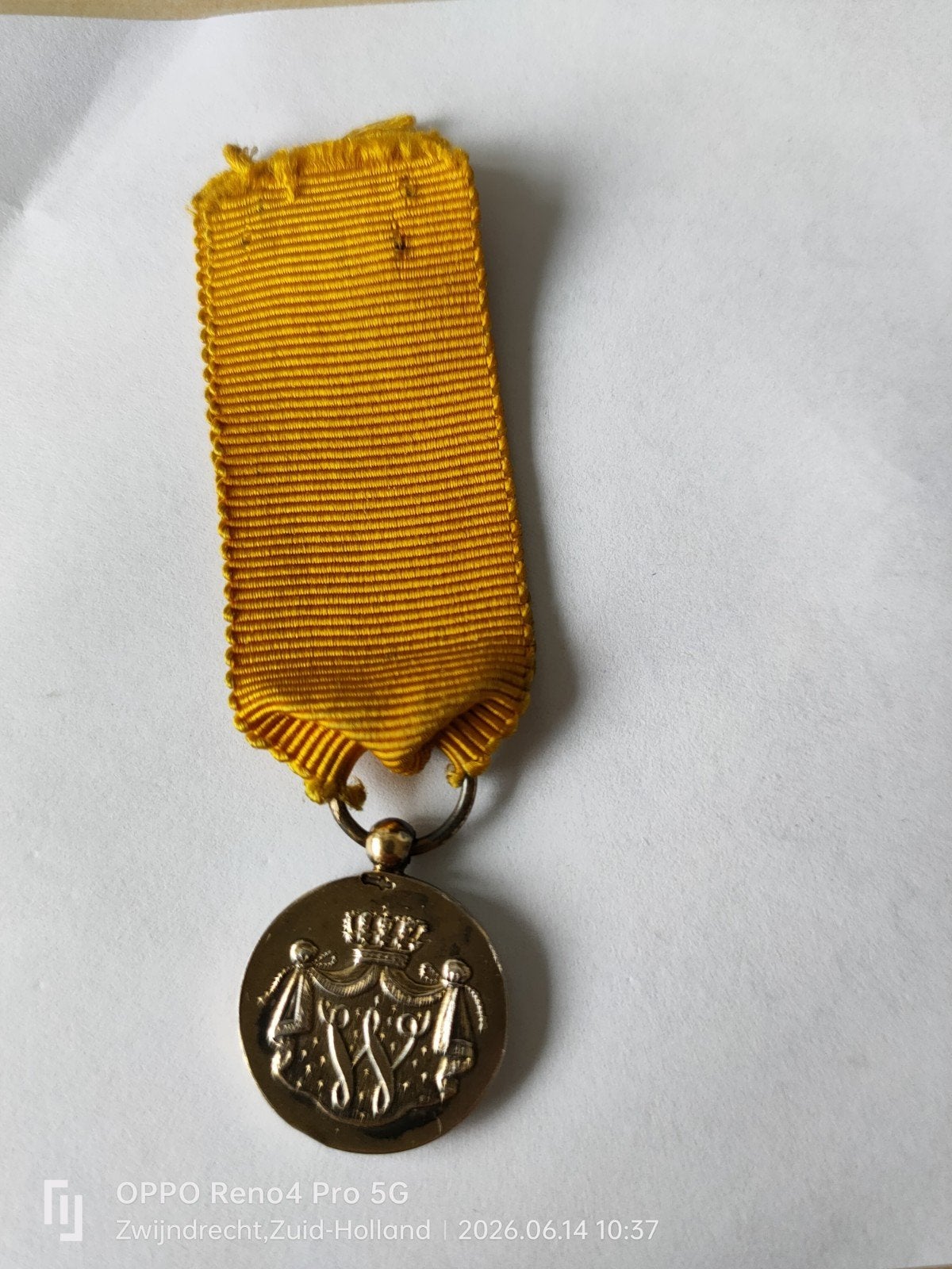 Militaria algemeen, Verzamelen, Militaria | Algemeen, Landmacht, Lintje, Medaille of Wings, Nederland, Verzenden