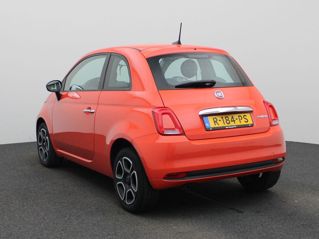 Fiat 500 1.0 Hybrid Club | APPLE CARPLAY - ANDROID AUTO | CR, 12 maanden, Stof, Euro 6, Overige kleuren