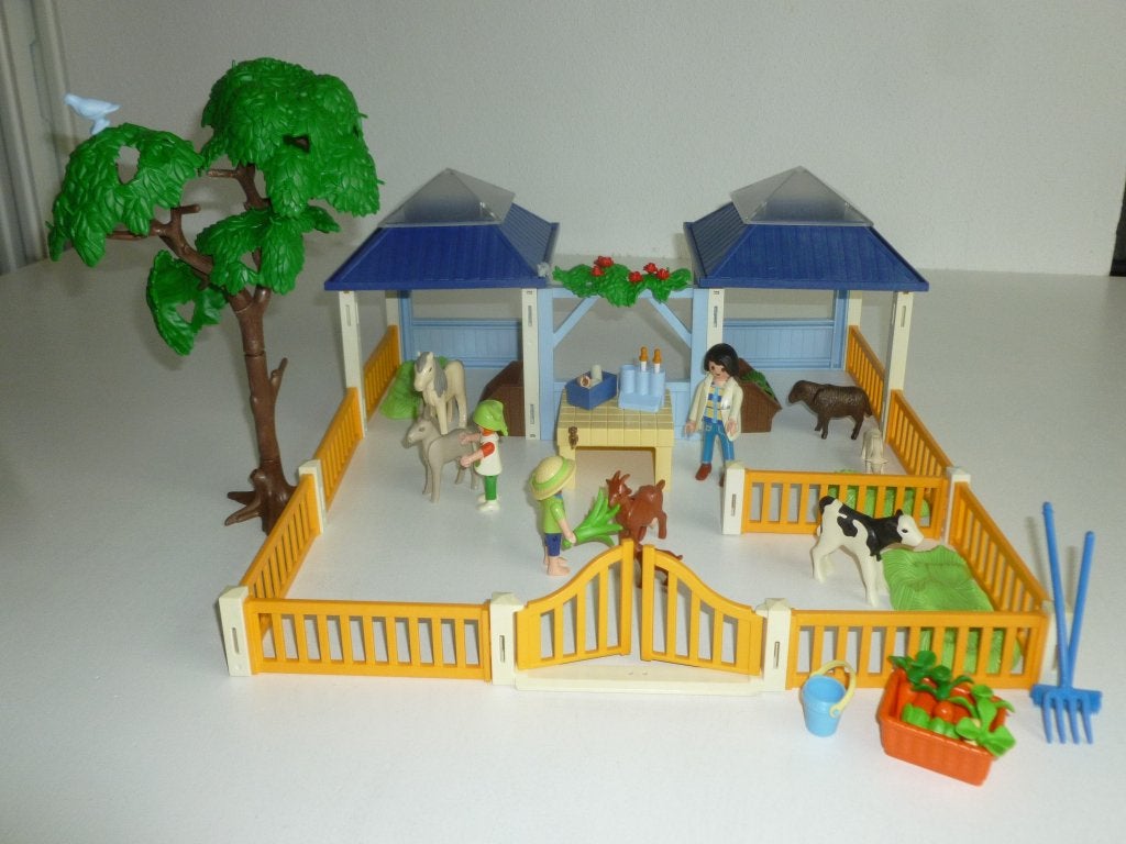 Playmobil Verzorgingspost Dierenkliniek 4344 Prijs, Gebruikt, Complete set, Overige typen, Ophalen of Verzenden