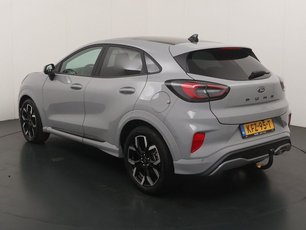 Ford Puma EcoBoost Hybrid 155 pk ST-Line X Automaat | Trekha, Leder en Stof, Bedrijf, 155 pk, Hybride Elektrisch/Benzine