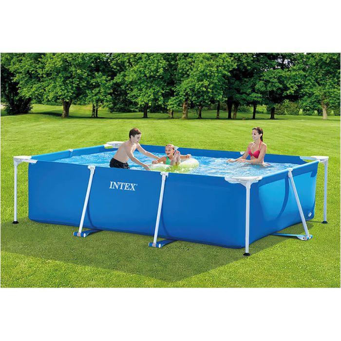Intex zwembad 2m X 3m X 75 cm met veel toebehoren, Ophalen, Gebruikt, Opzetzwembad, Rechthoekig