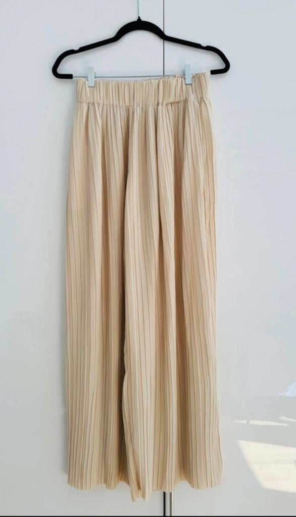 By malene birger wide leg broek m, Maat 38/40 (M), Beige, Nieuw, Ophalen of Verzenden