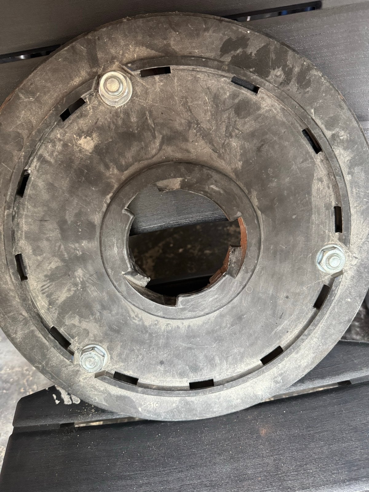 Aandrijfschijf 16" 3 Kom Diamant voor Woodboy, Ophalen of Verzenden, Gebruikt