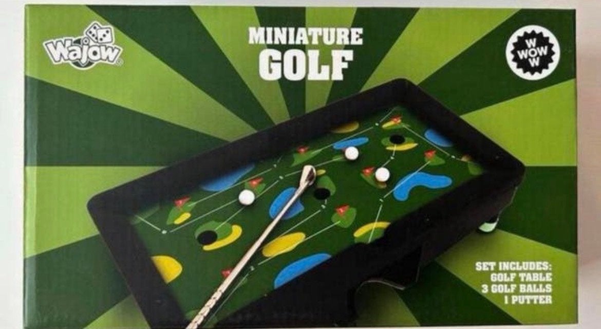 Miniatuur Golfspel Groen - NIEUW, Ophalen of Verzenden, Nieuw