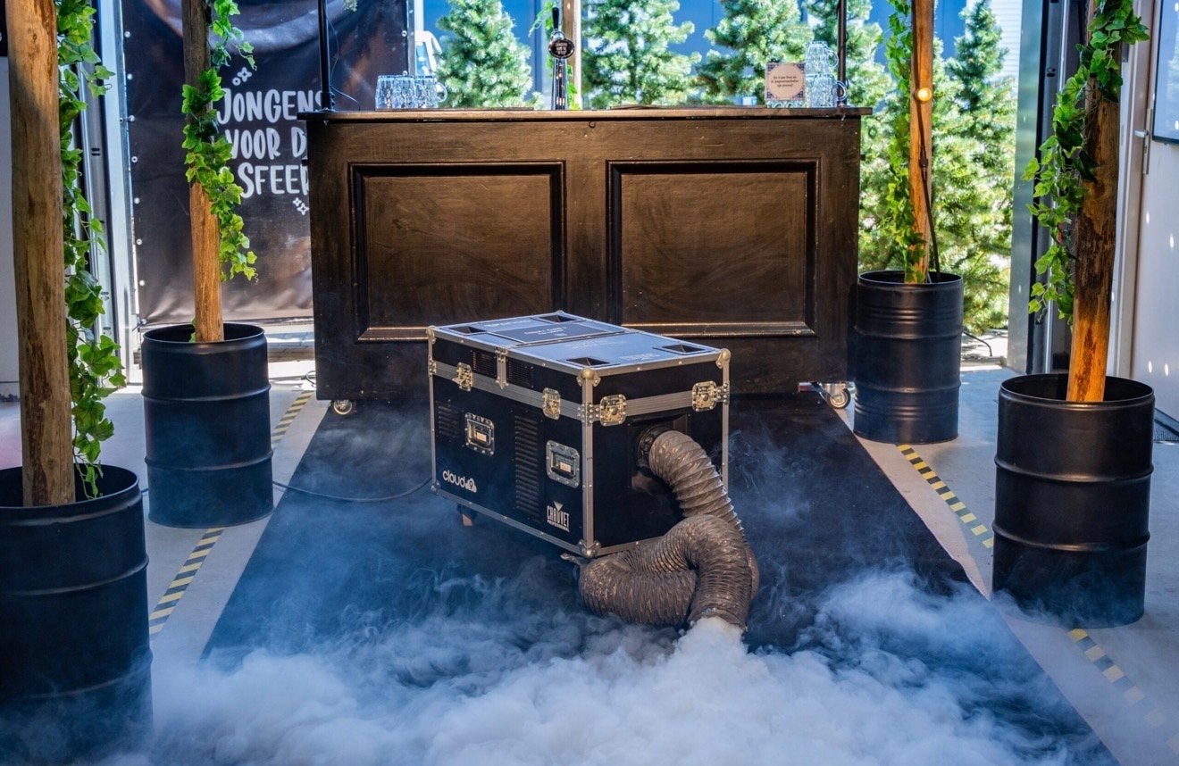 Chauvet Cloud 9 Low Fogger |  GRATIS vloeistof, Ophalen of Verzenden, Zo goed als nieuw