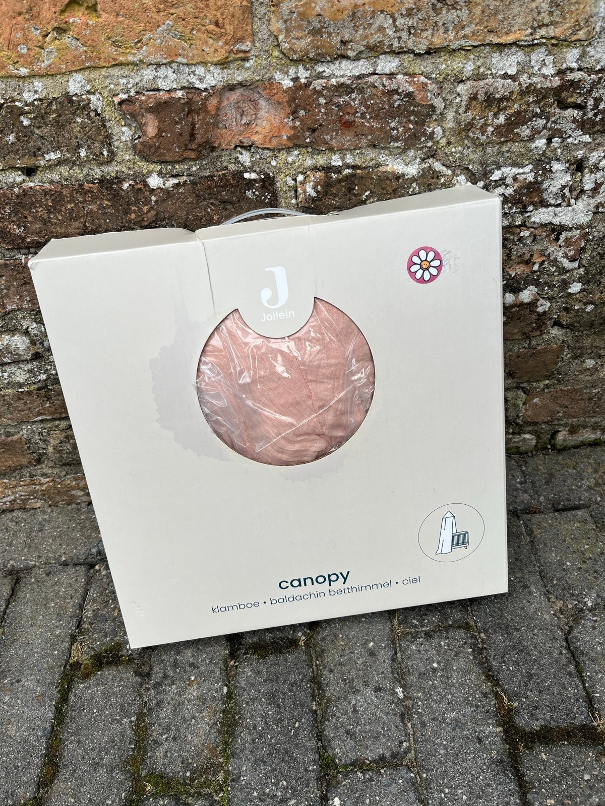 Jollein Klamboe Pale Pink - Roze - Nieuw in doos, Ophalen, Meisje, Ledikant, Overige typen