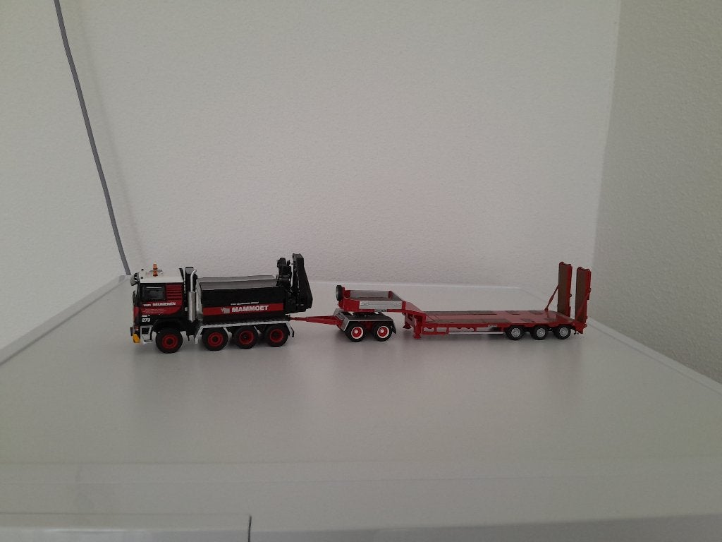 Terberg van Seumeren Transport met Ballastbak en  dieplader, Hobby en Vrije tijd, Verzenden, Nieuw, Bus of Vrachtwagen, Overige merken