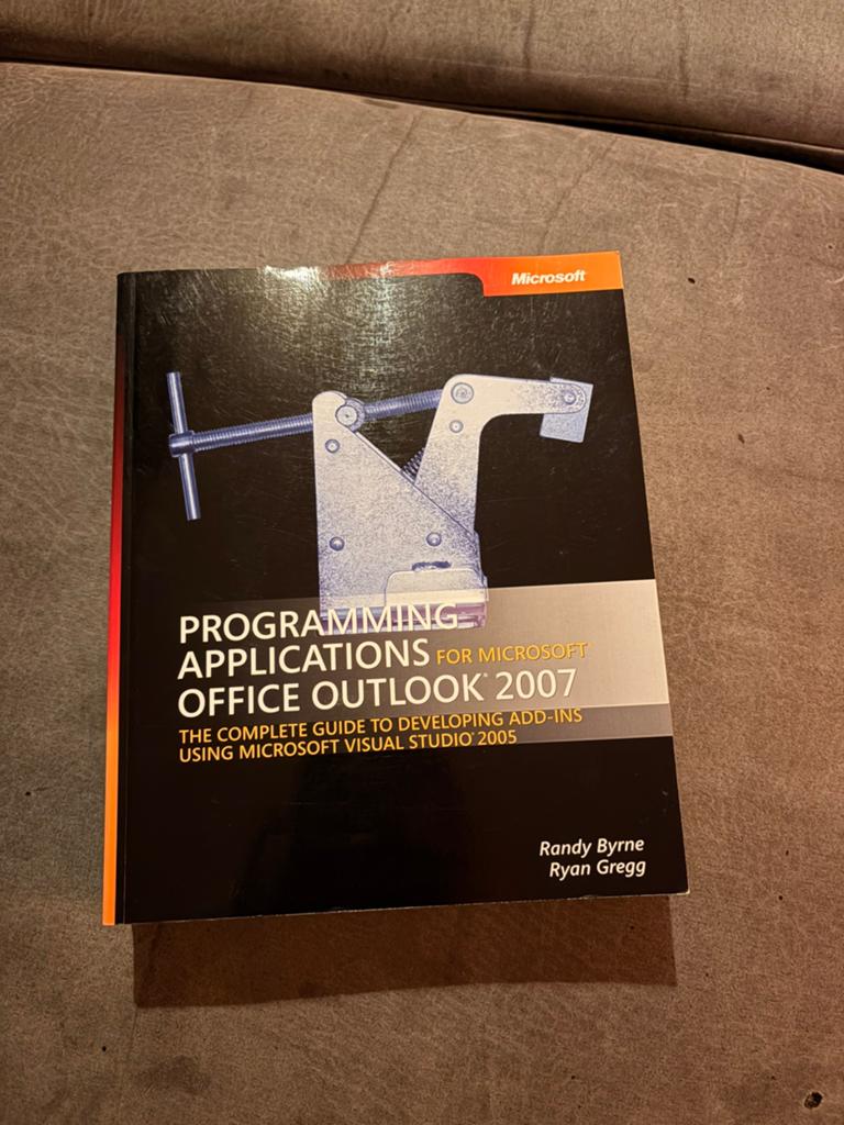 Programmeerboek Microsoft Office Outlook 2007, Ophalen of Verzenden, Beta, Gelezen, HBO