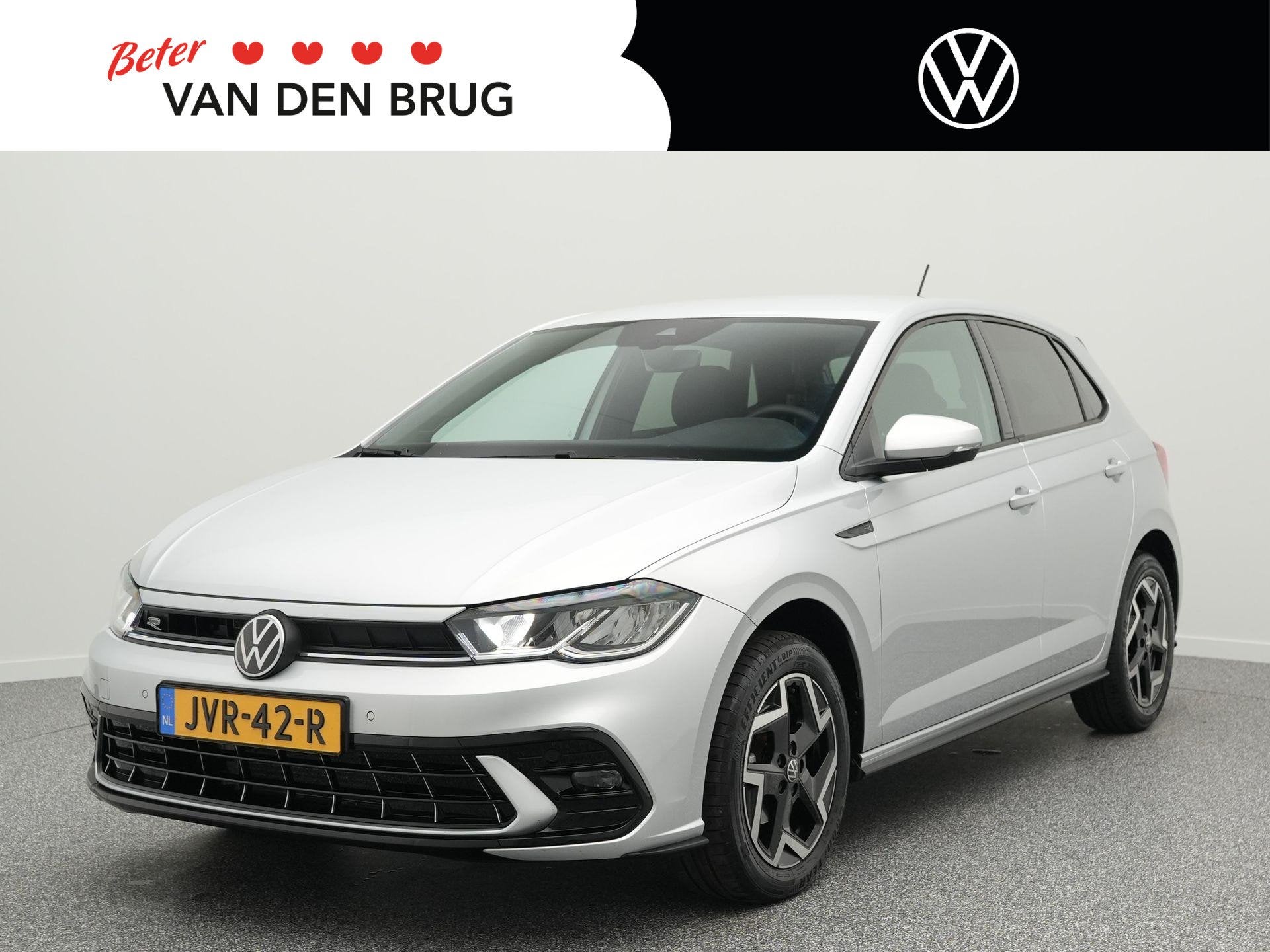 Volkswagen Polo R-Line 1.0 TSI 95 PK | LED | Achteruitrijcam, Auto's, Voorwielaandrijving, Stof, Gebruikt, Euro 6