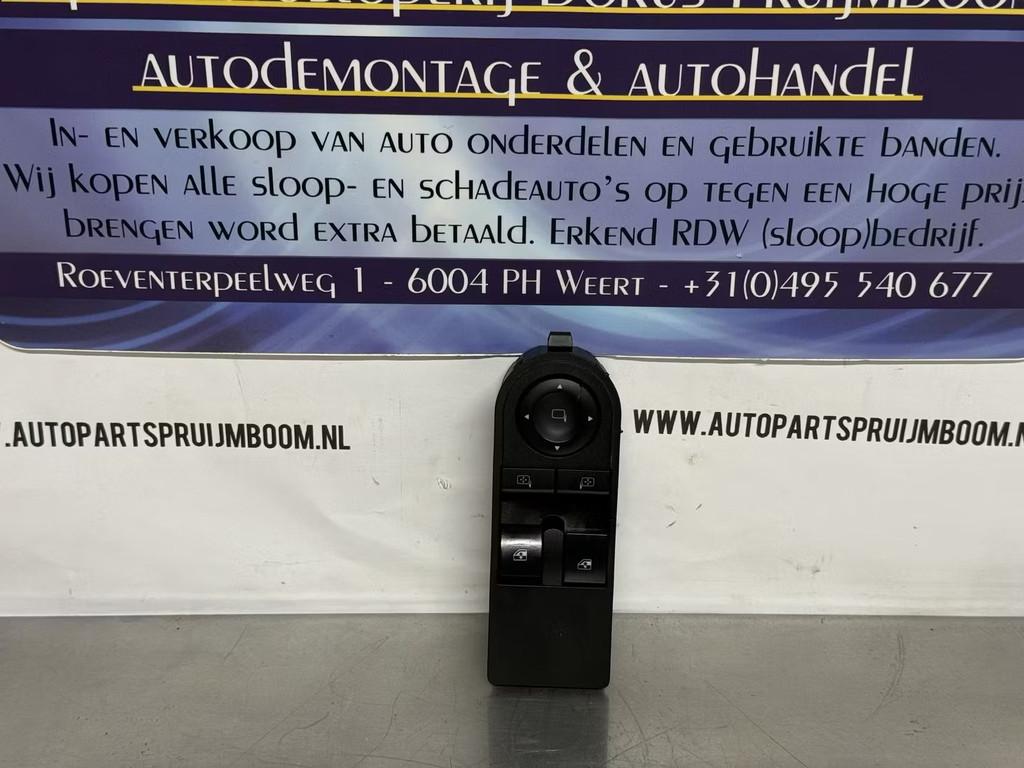 Opel Zafira raamschakelaar+spiegel, Auto-onderdelen, Gebruikt, Opel Automobile GmbH, Ophalen of Verzenden, Kontakt@opel-infoservice.de
