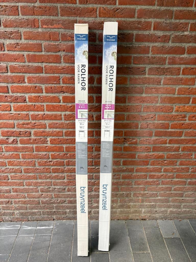 Bruynzeel Rolhor voor Ramen 600 Serie Wit RAL 9010, Ophalen, Minder dan 80 cm, Nieuw, Overige typen
