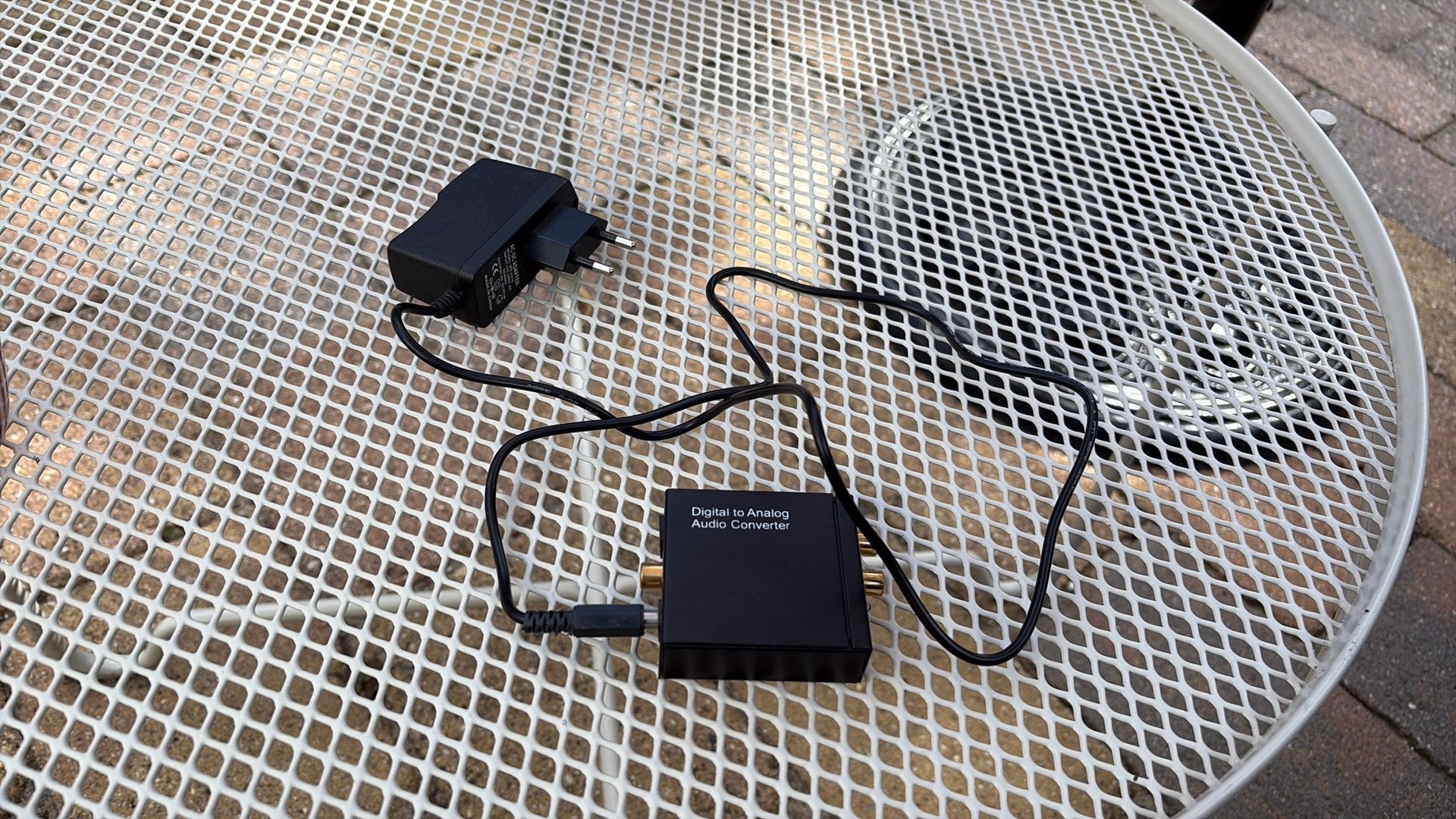 Audio converter, Ophalen, Zo goed als nieuw, Minder dan 2 meter, Overige kabels