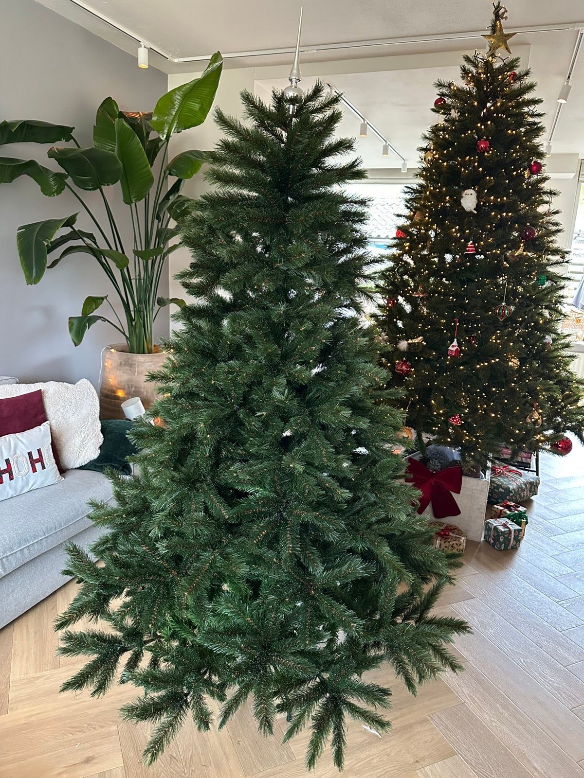 De Triumph Tree kunstkerstboom Romagne D 140 H 215 cm, Diversen, Ophalen, Gebruikt