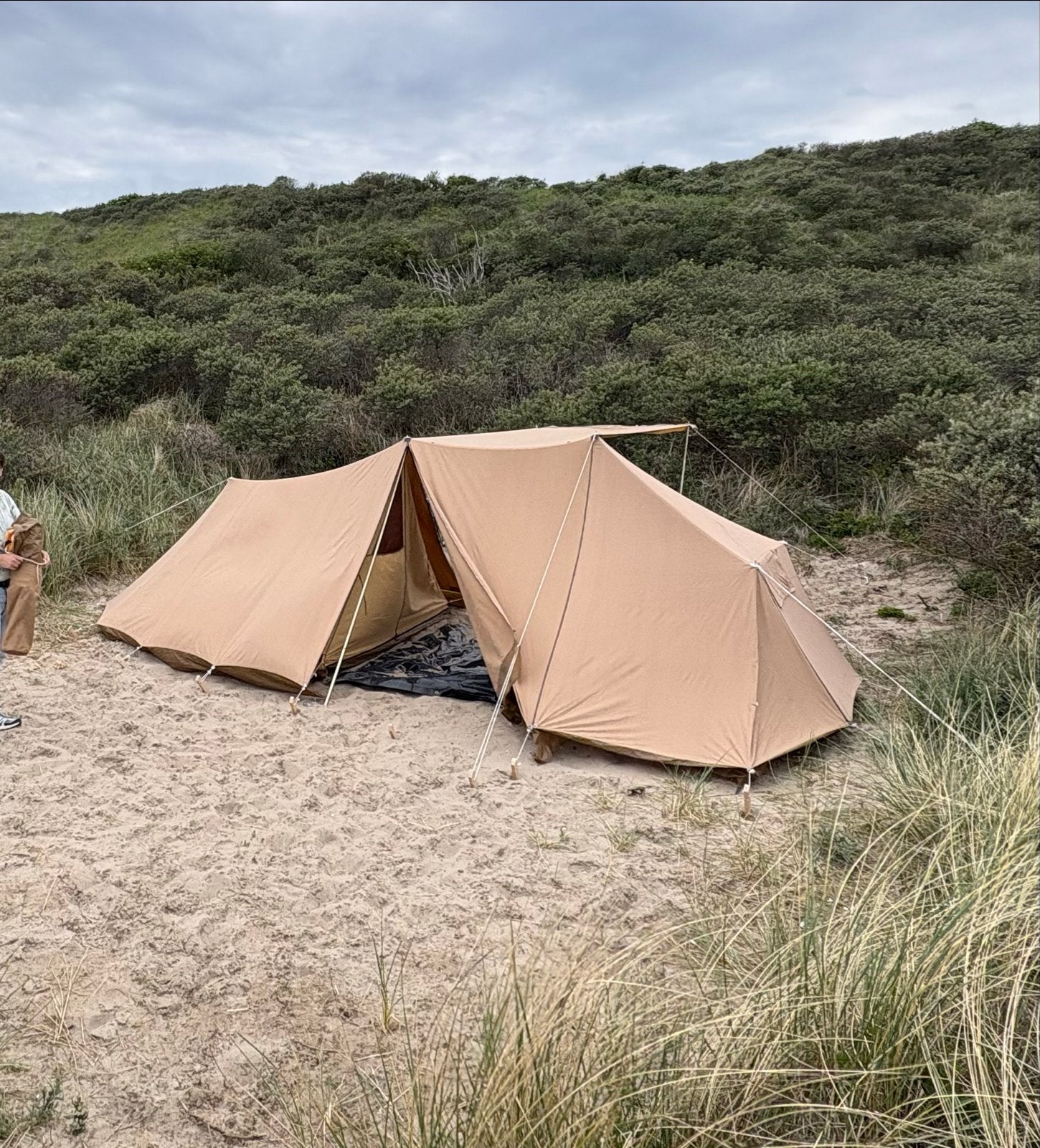Esvo tent, Caravans en Kamperen, Tenten, Ophalen, Gebruikt, Tot en met 4