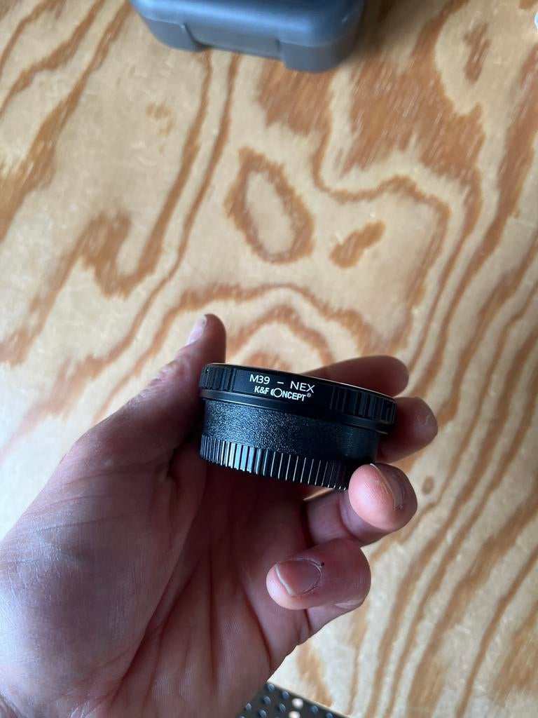 Adapter m39 to sony E mount, Ophalen of Verzenden, Zo goed als nieuw, 17 tot 18, Dame