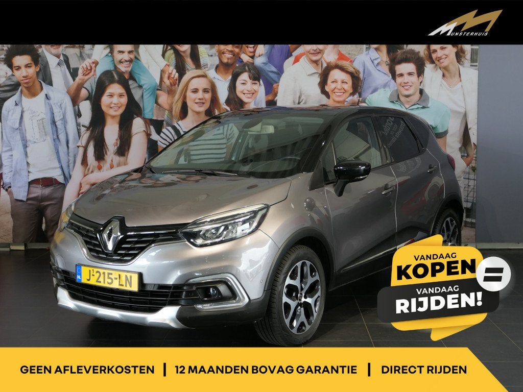 Renault Captur 1.3 TCe Intens - Panoramadak! - Parkeerassist, Stof, Gebruikt, 4 cilinders, 150 pk