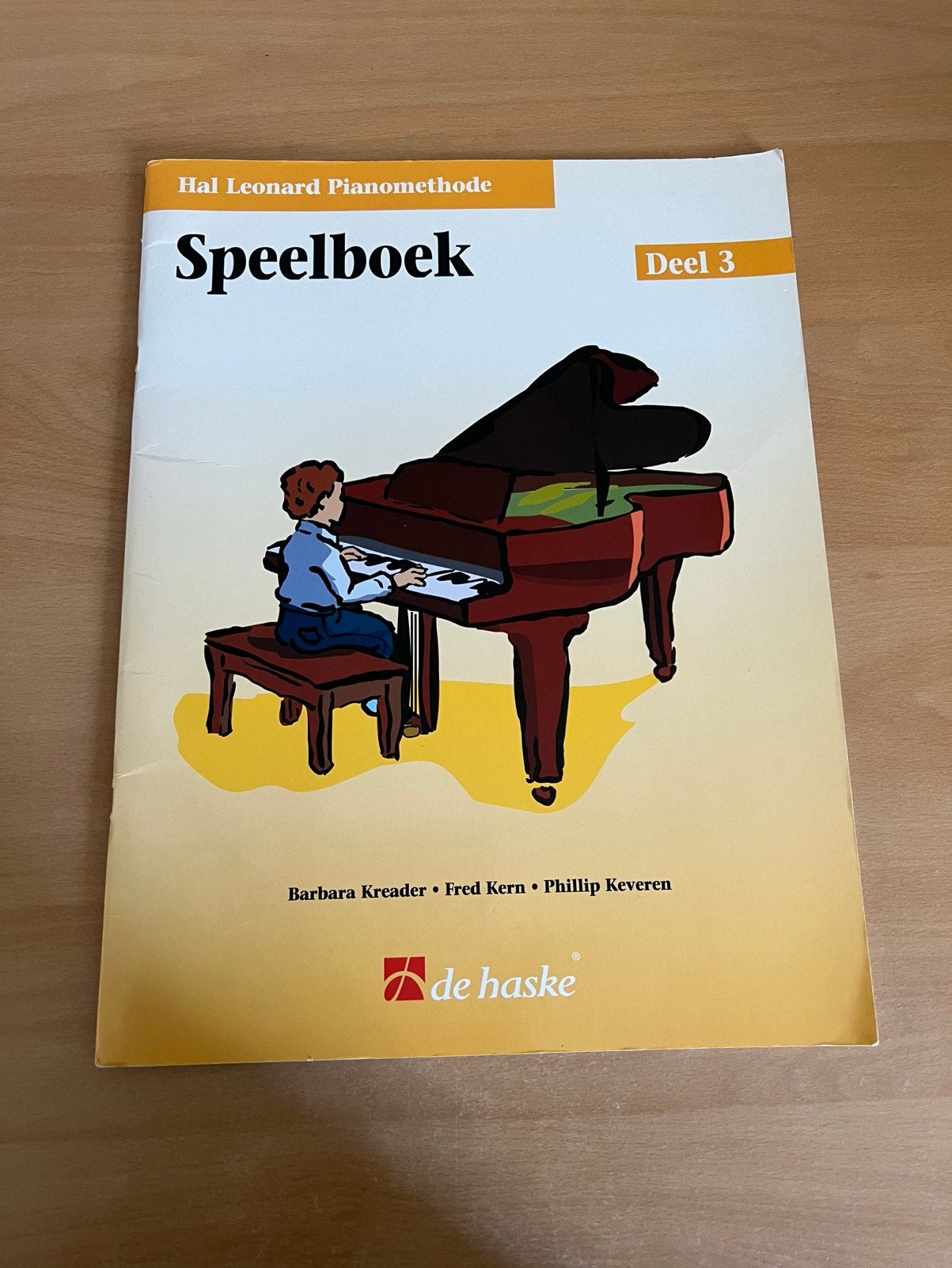 Hal leonard pianomethode deel 3, Ophalen of Verzenden, Gebruikt, Les of Cursus, Klassiek