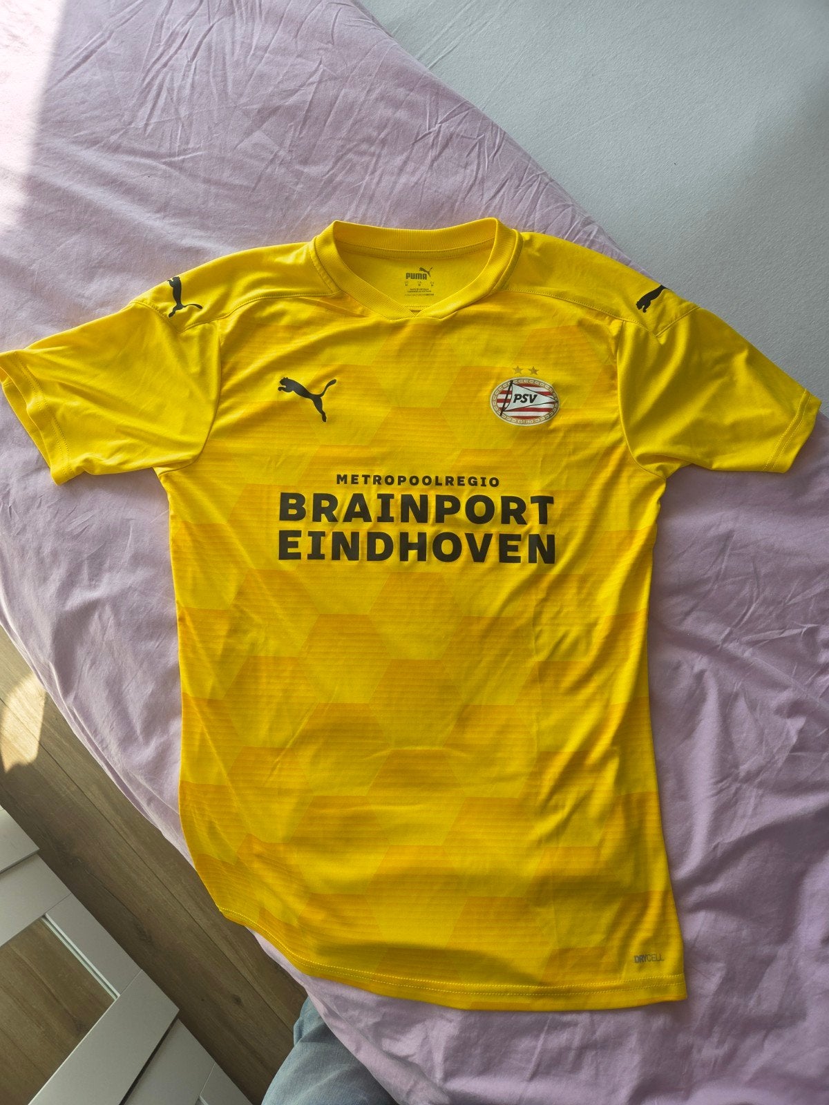 PSV Keepersshirt 2020/2021 Maat M - Nieuw, Puma, Maat 48/50 (M), Geel, Nieuw