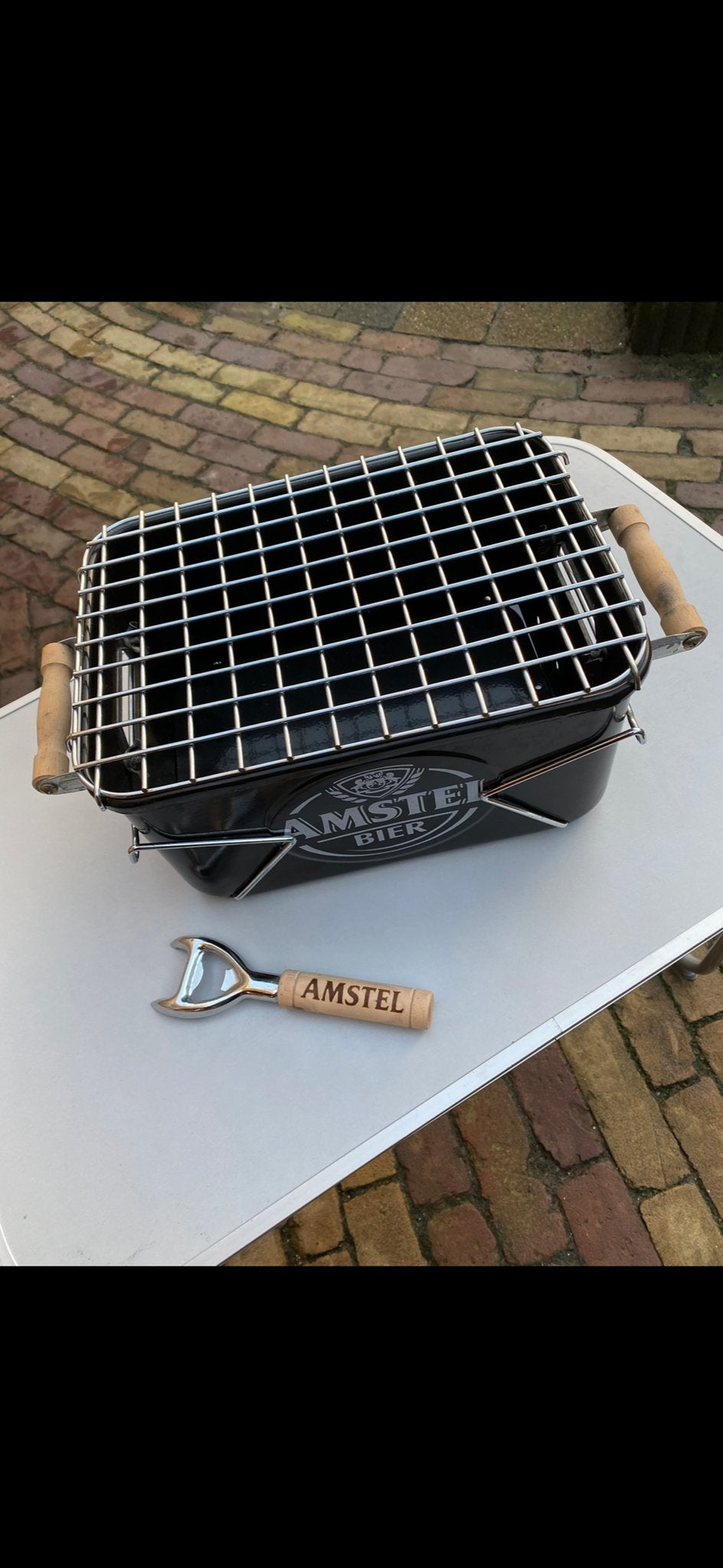 Amstel Bier BBQ Grill met Flesopener, Ophalen of Verzenden, Nieuw