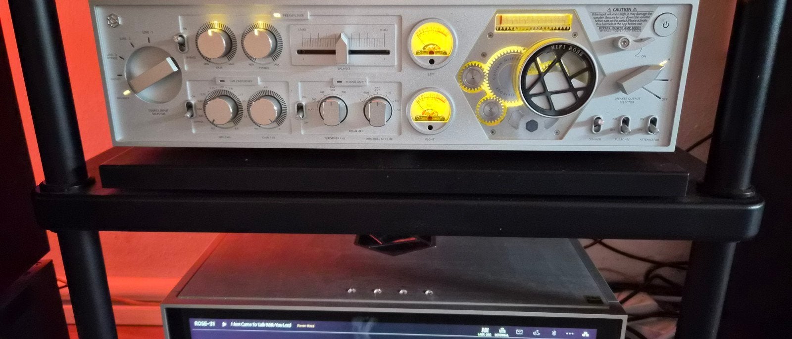 Hifi Rose RA180 twee weken oud van €5999 voor €4500, Audio, Tv en Foto, Versterkers en Receivers, Ophalen, Nieuw, 120 watt of meer