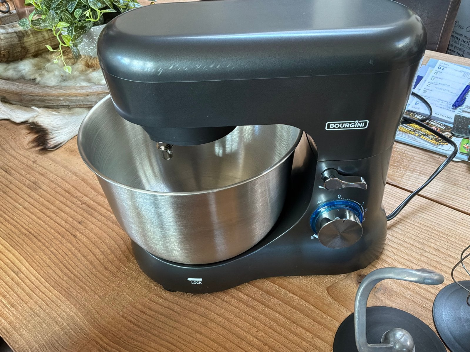 Bourgini Keukenmachine -, 4 liter of meer, Ophalen, Gebruikt, 3 snelheden of meer