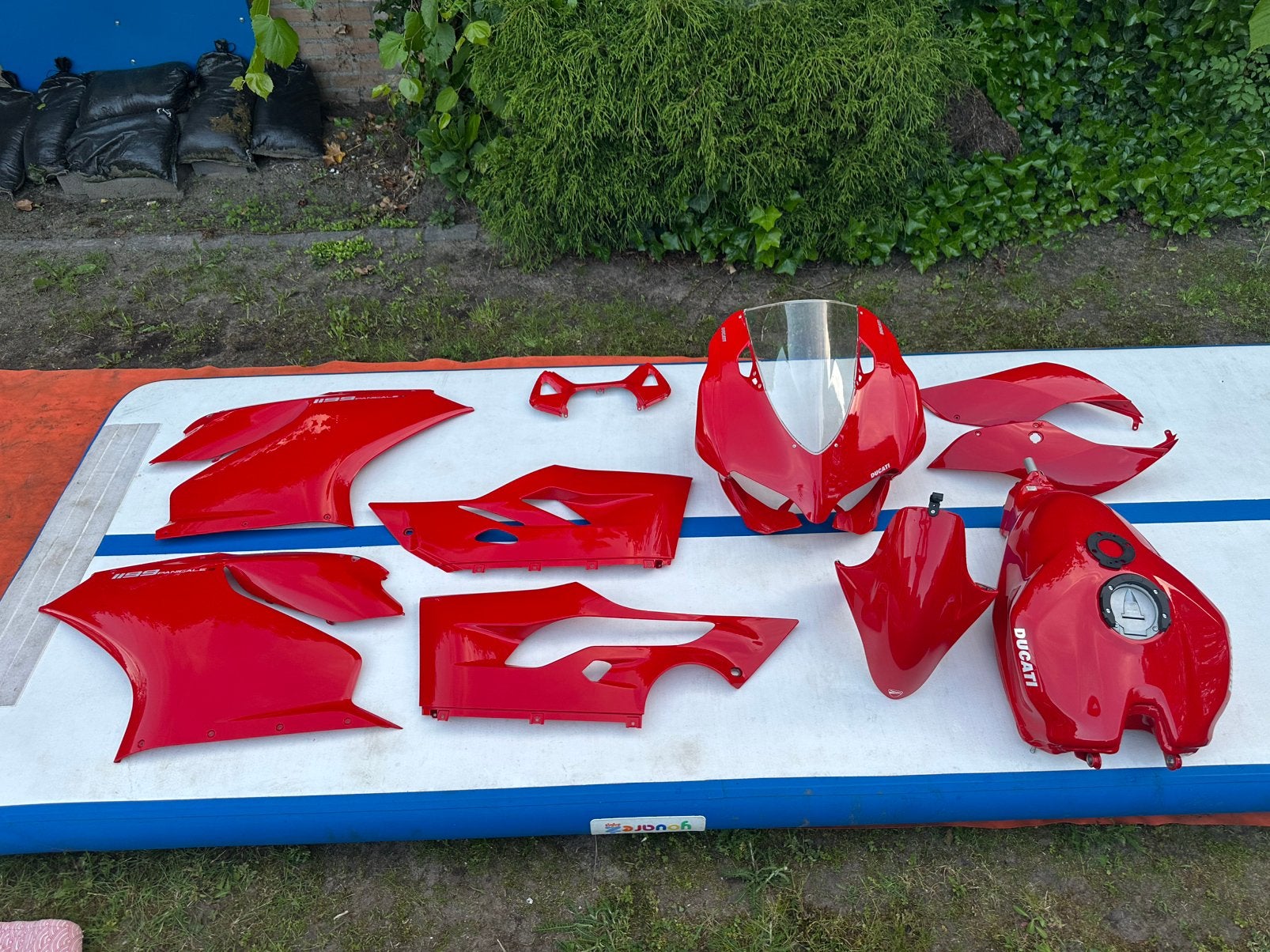 Complete kuipdelen set&brandstoftank Ducati 1199 Panigale S, Motoren, Ophalen of Verzenden, Gebruikt
