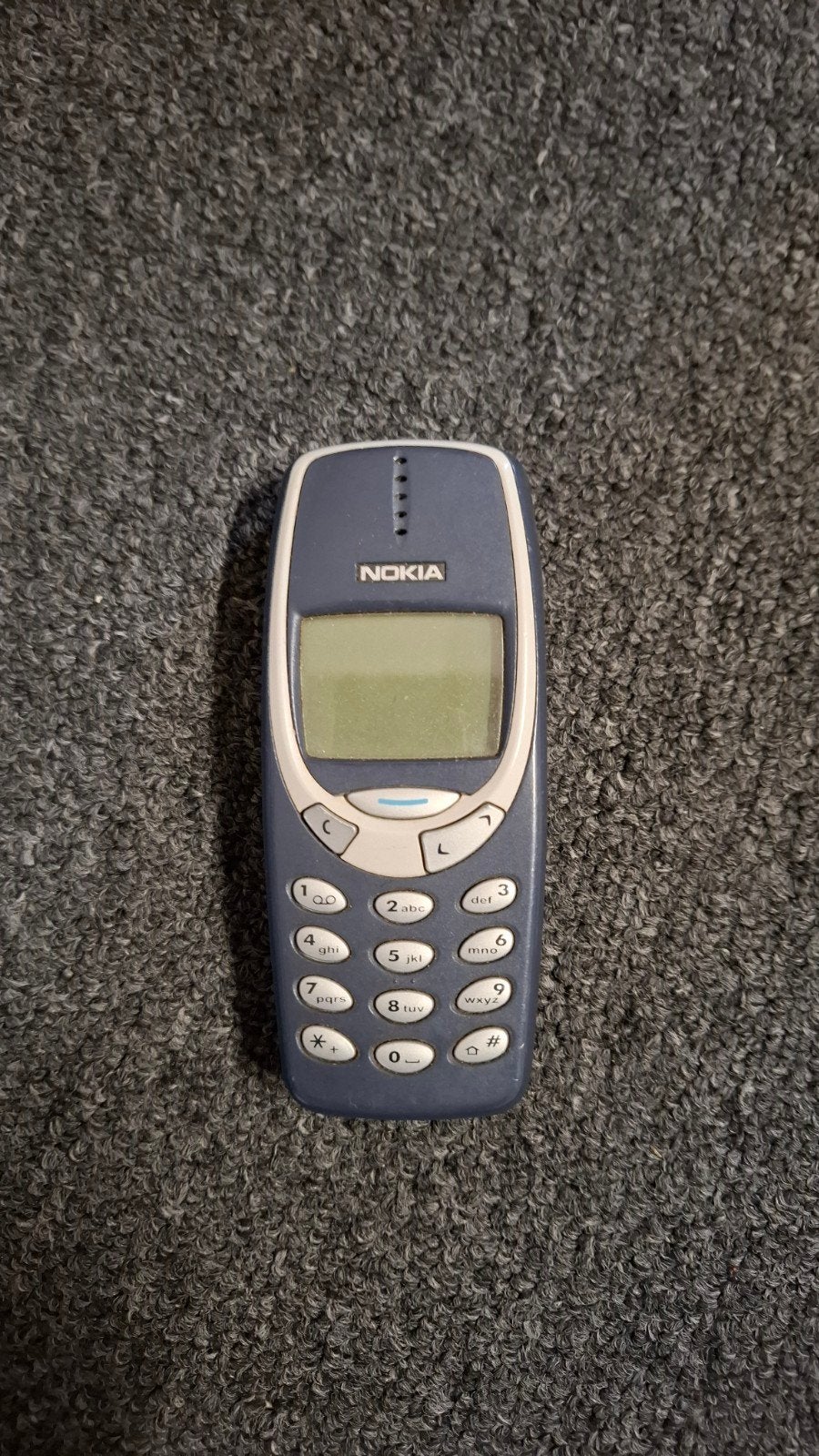 Nokia 3310 - Klassieke Mobiele Telefoon, Gebruikt, Blauw, Geen camera, Fysiek toetsenbord