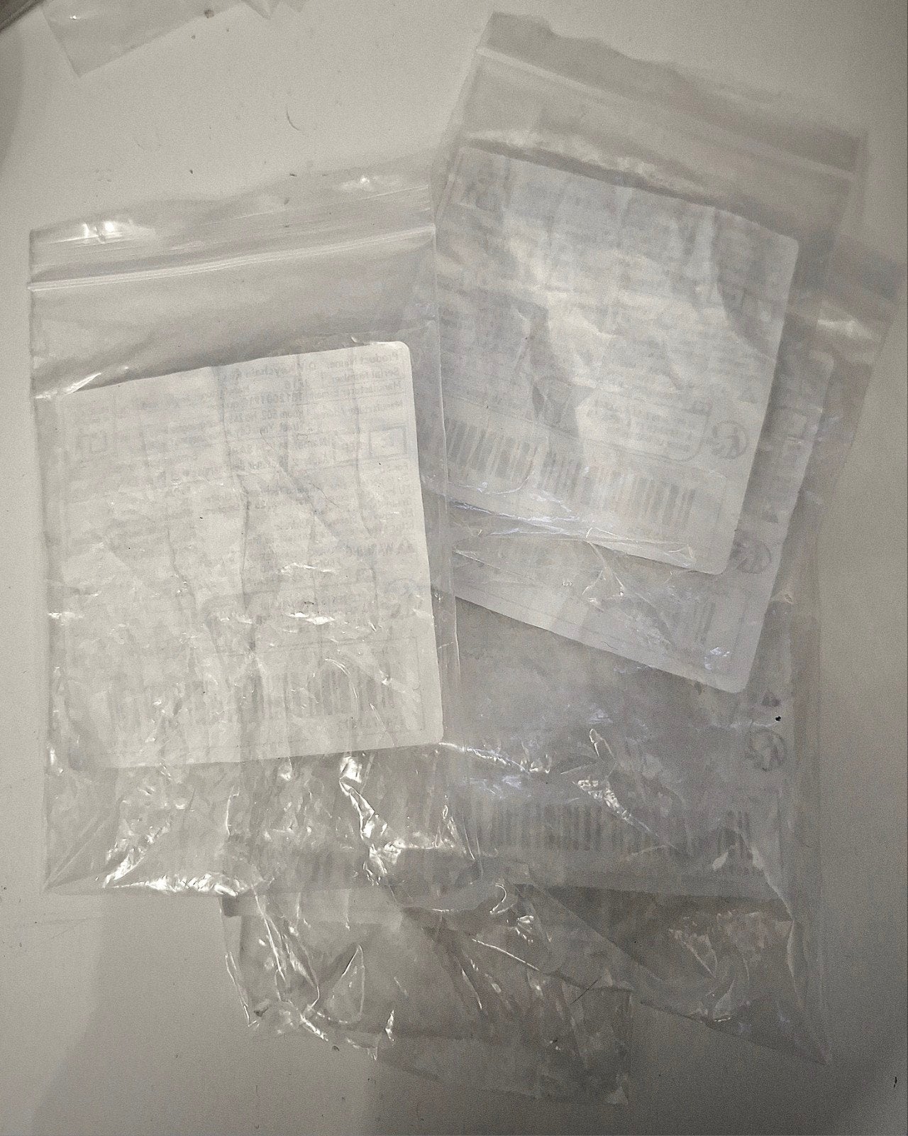 GROTE PARTIJ GEBRUIKTE PLASTIC ZAKJES, Ophalen of Verzenden